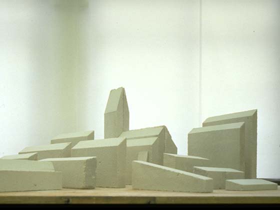 Urban landscape of hills Urban landscape of hills